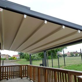 pergola med motor